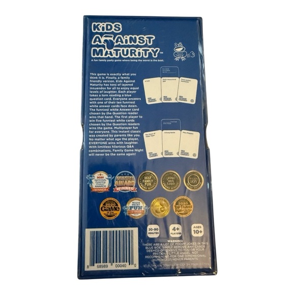 Kids Against Maturity Family Party Game - Blue - Picture 2 of 2